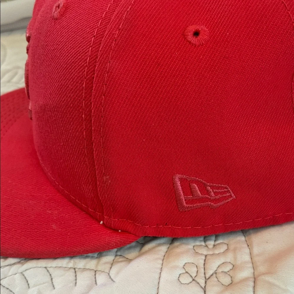 Genuine Merchandise STL Cardinals Pink Baseball Cap Embroidered Logo 6 3/4